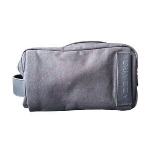 Azzaro Men's Toiletry, Shave Travel Bag with handle, Black